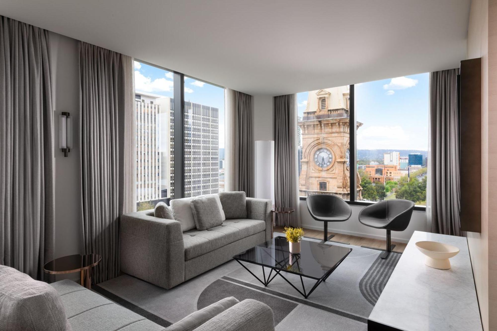 Adelaide Marriott Hotel Bagian luar foto