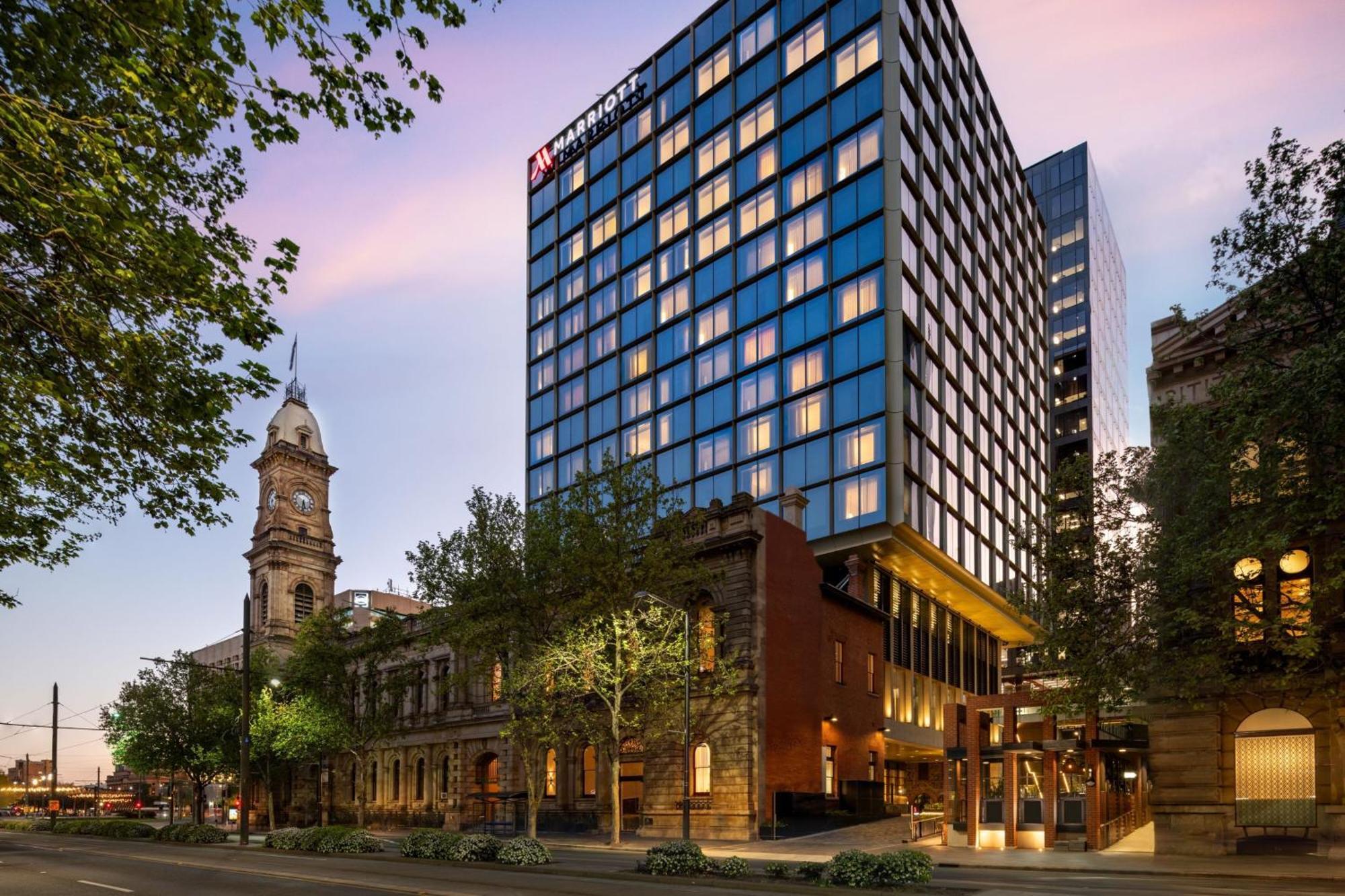 Adelaide Marriott Hotel Bagian luar foto