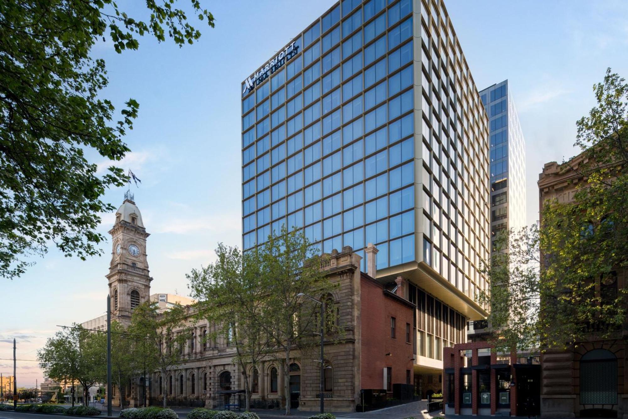 Adelaide Marriott Hotel Bagian luar foto